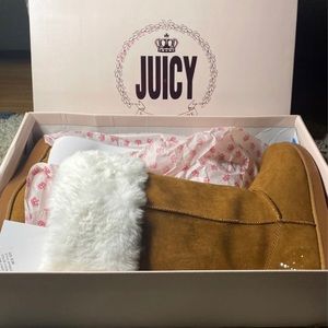 Juicy Couture Tan Suede Boots